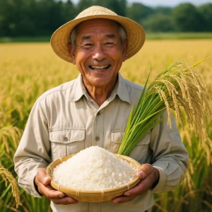 サンプル投稿：新米扱ってます